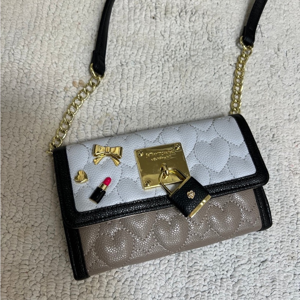Betsy Johnson crossbody wallet